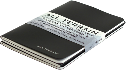 All Terrain Notebooks 3pcs - Peter Pauper Press