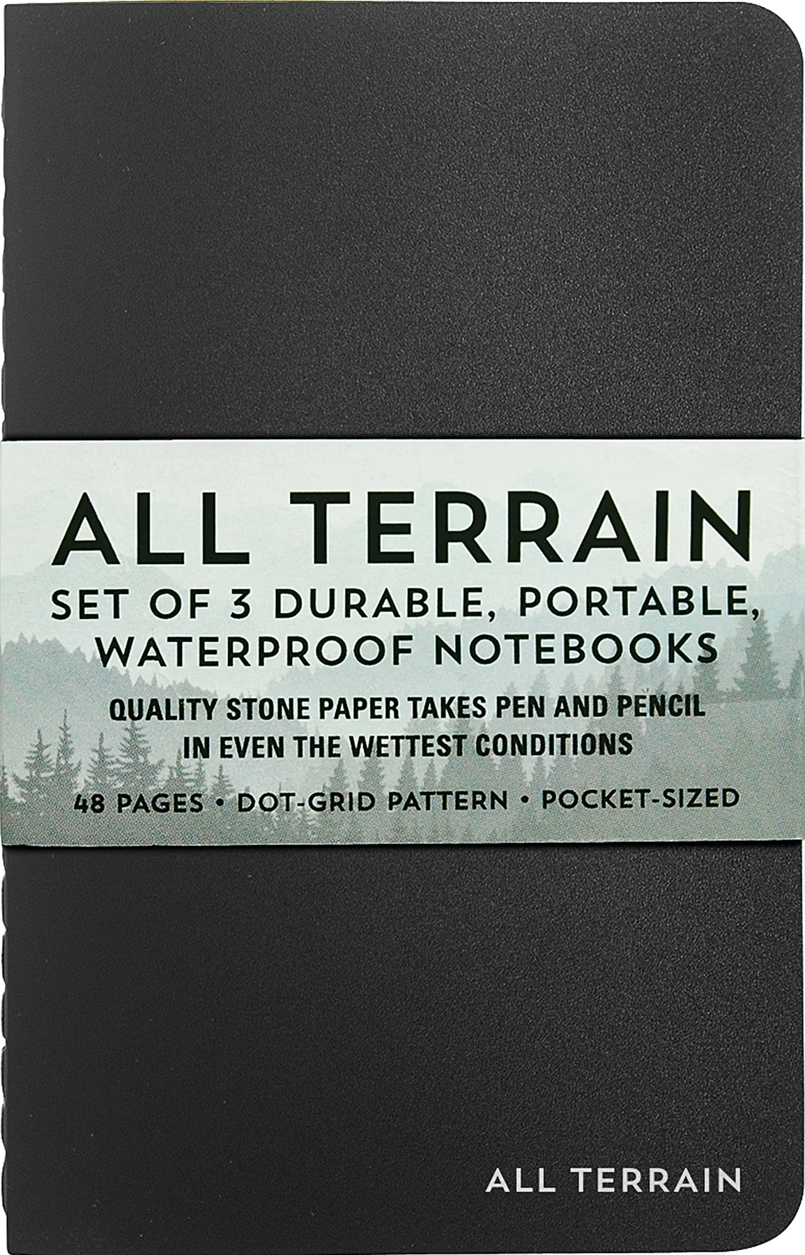 All Terrain Notebooks 3pcs - Peter Pauper Press