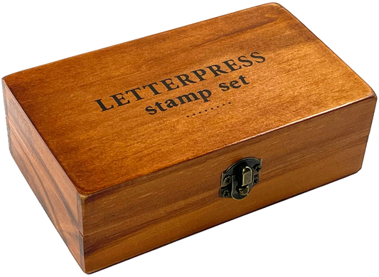 Studio Series Letterpress Stamp Set - Peter Pauper