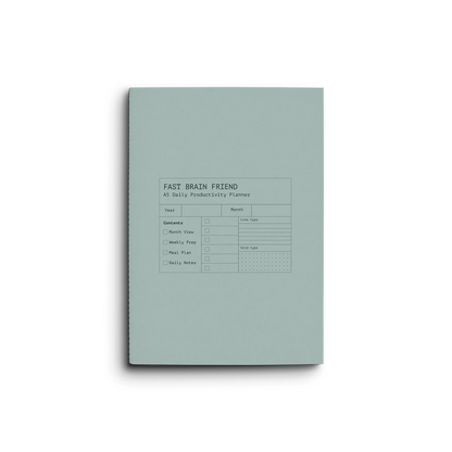 Creator's Friend - Fast Brained Planners