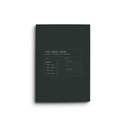 Creator's Friend - Fast Brained Planners