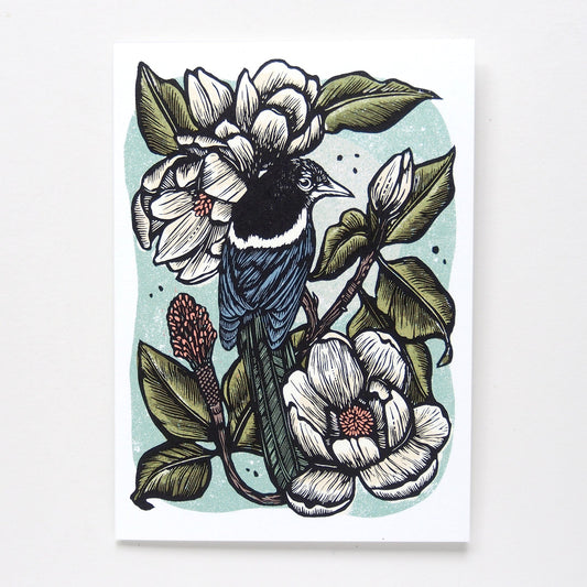Hawk & Rose Press - The Magpie Card
