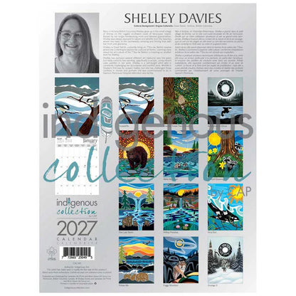 Indigenous Collection 2027 Wall Calendar