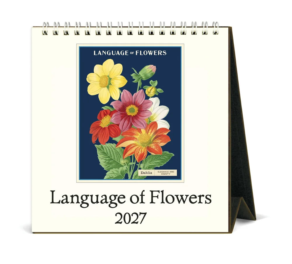 Cavallini 2027 Desk Calendar