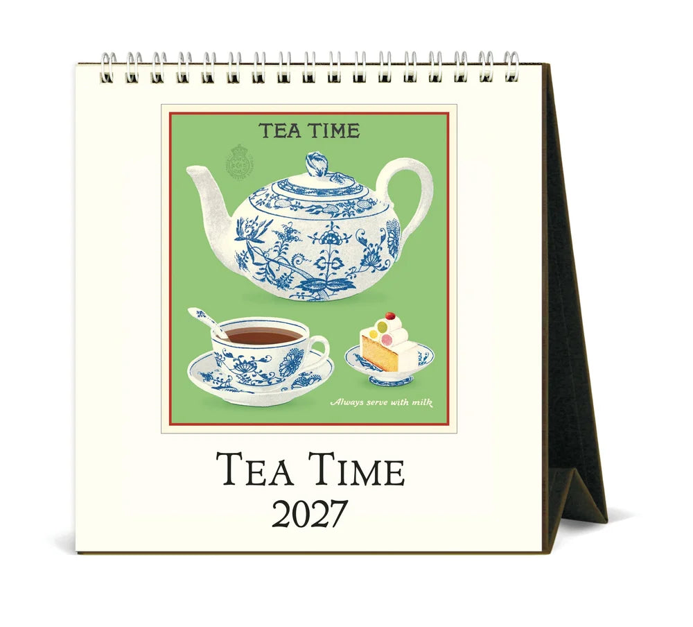 Cavallini 2027 Desk Calendar