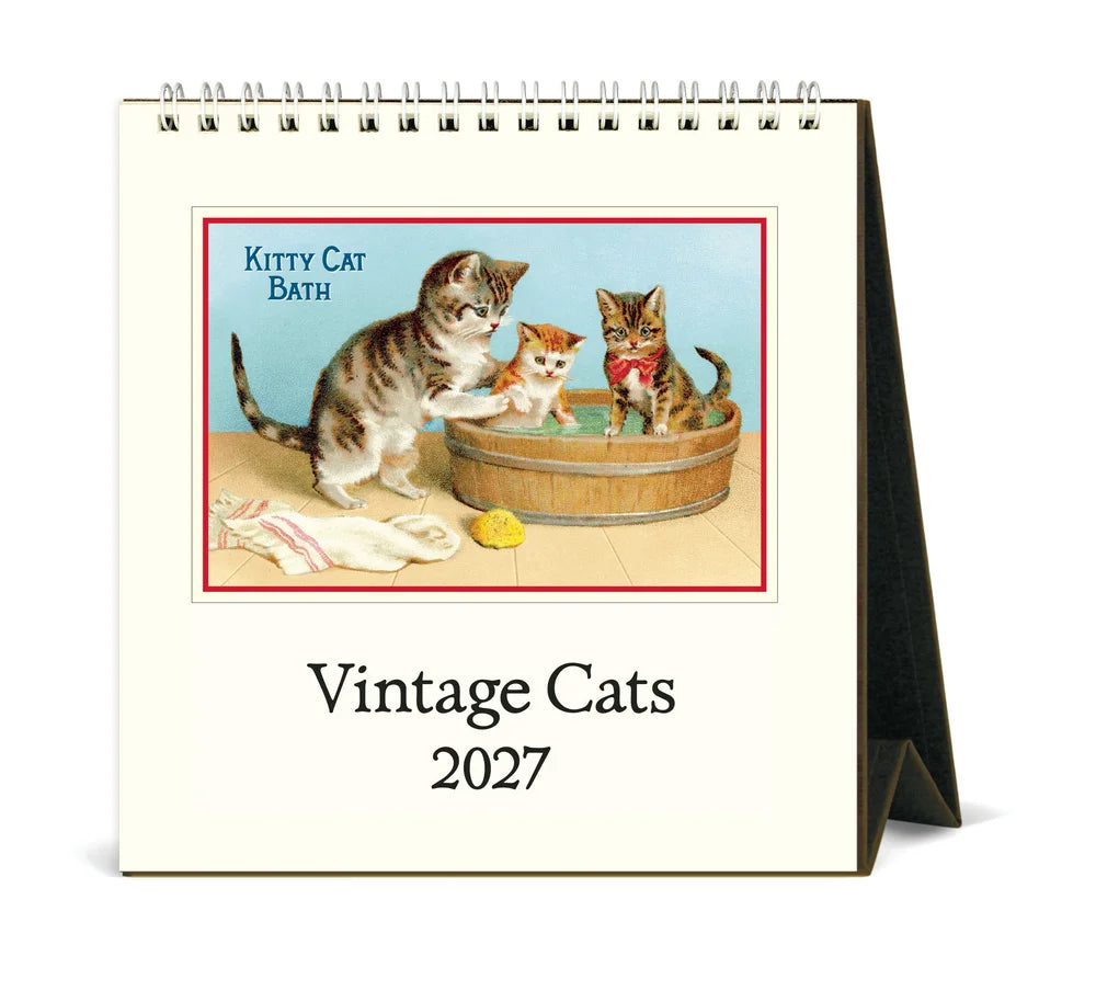 Cavallini 2027 Desk Calendar