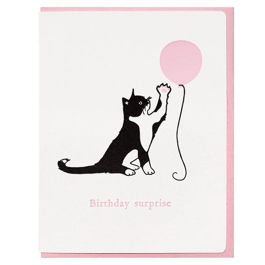 Dogwood Letterpress  - Birthday Surprise Card