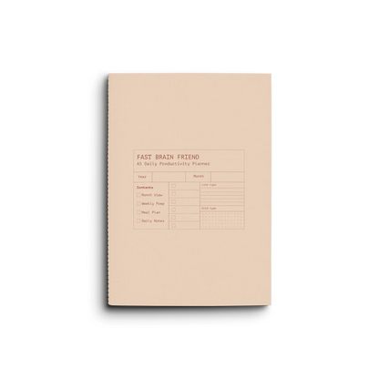 Creator's Friend - Fast Brained Planners