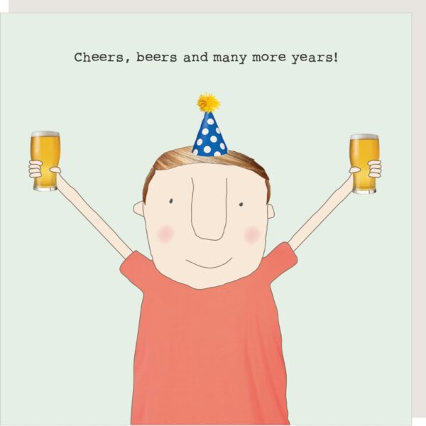 Cheers Beers - Rosie Made A Thing Greeting Card