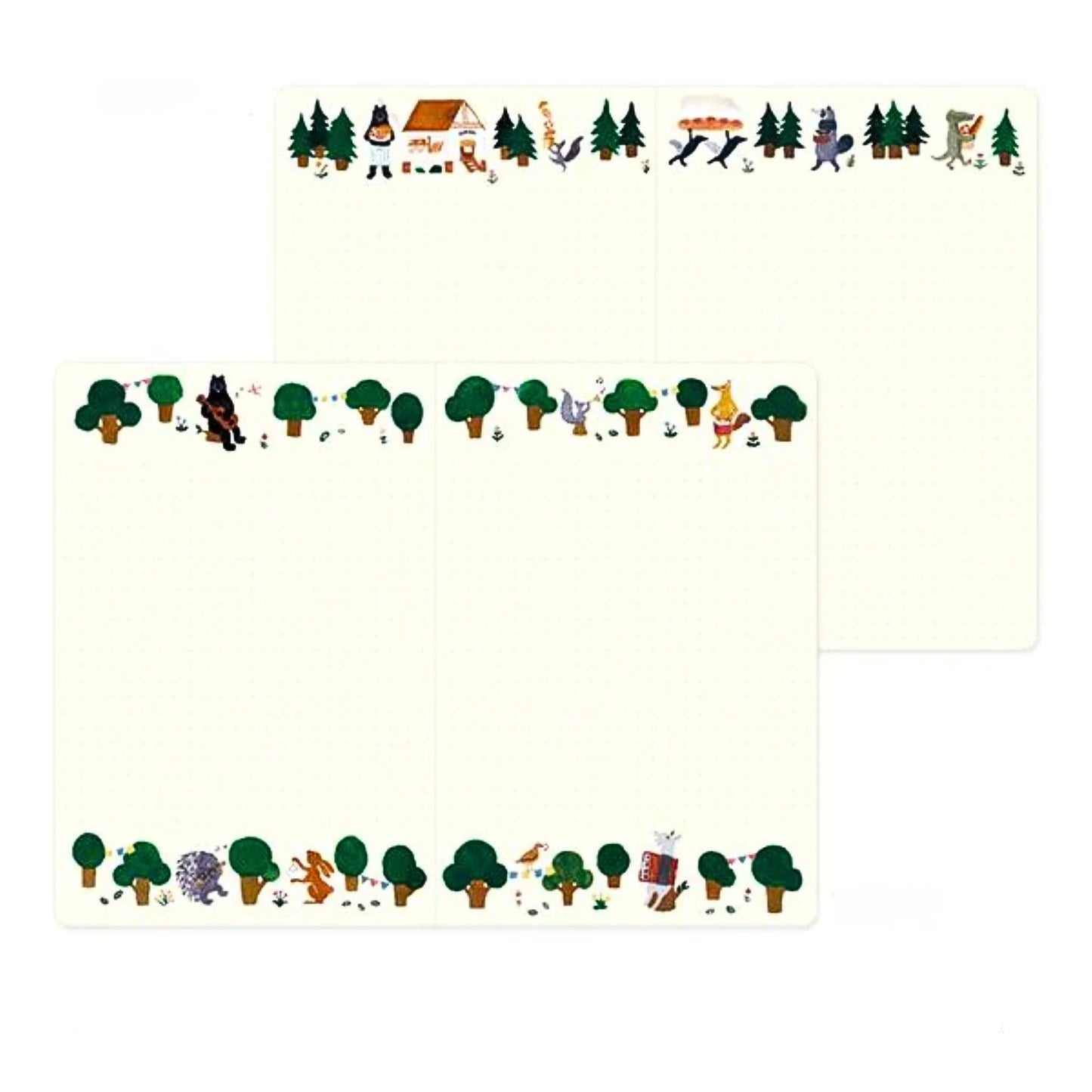 Yuru Log Notebook - Midori