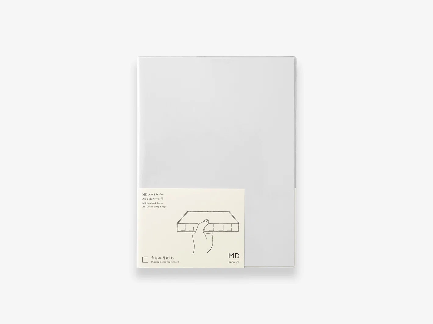 Midori Notebook Clear Cover