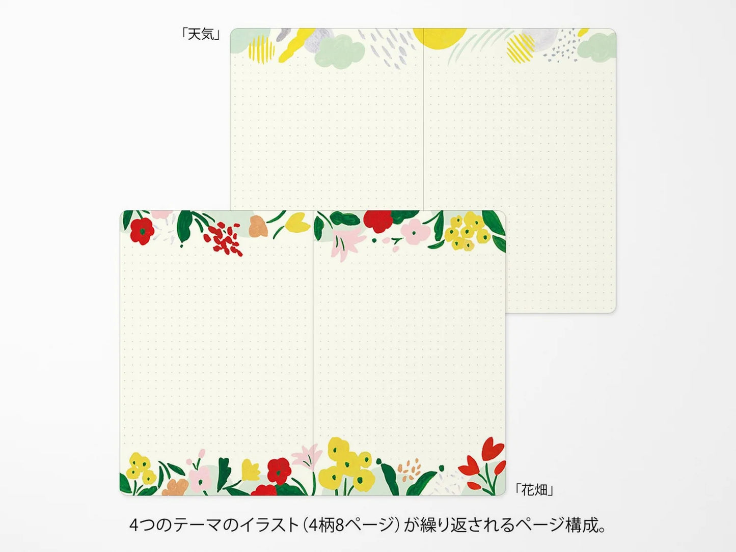 Yuru Log Notebook - Midori