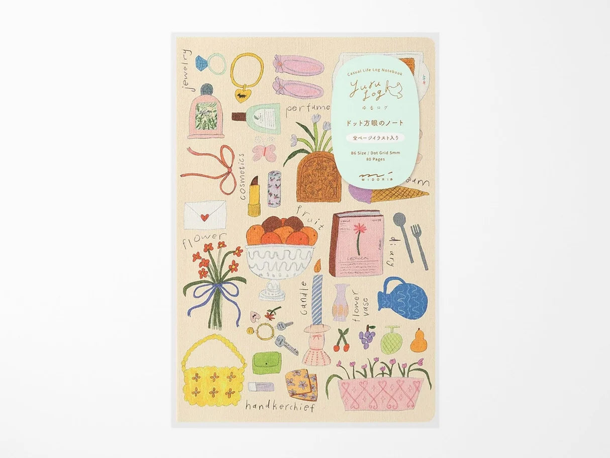 Yuru Log Notebook - Midori