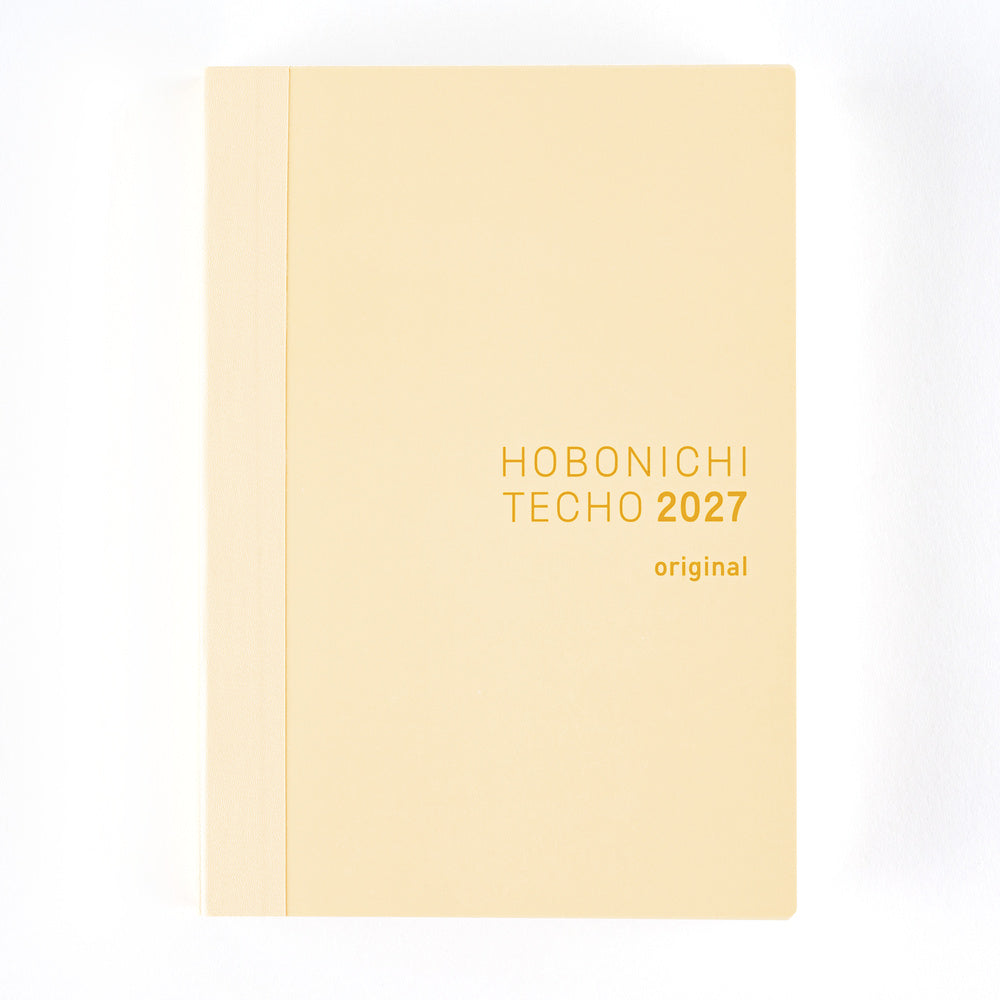 ORIGINAL A6 (ENG) Jan Start - Hobonichi Techo 2027