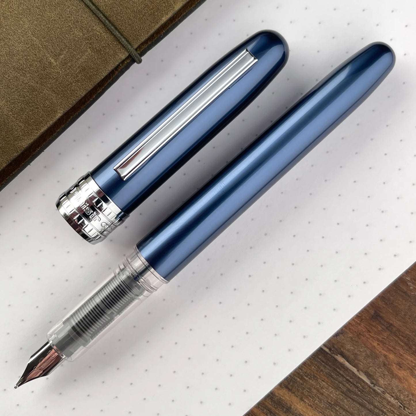 Plaisir Fountain Pen - Platinum