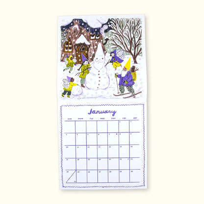Phoebe Wahl 2027 Wall Calendar