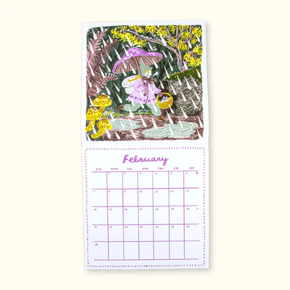 Phoebe Wahl 2027 Wall Calendar