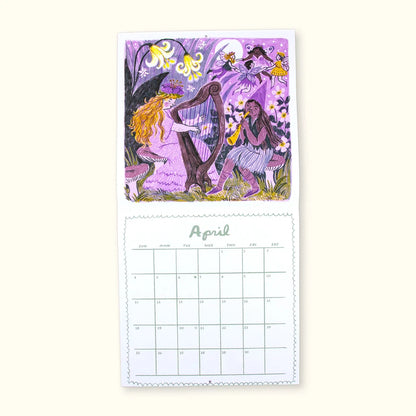 Phoebe Wahl 2027 Wall Calendar