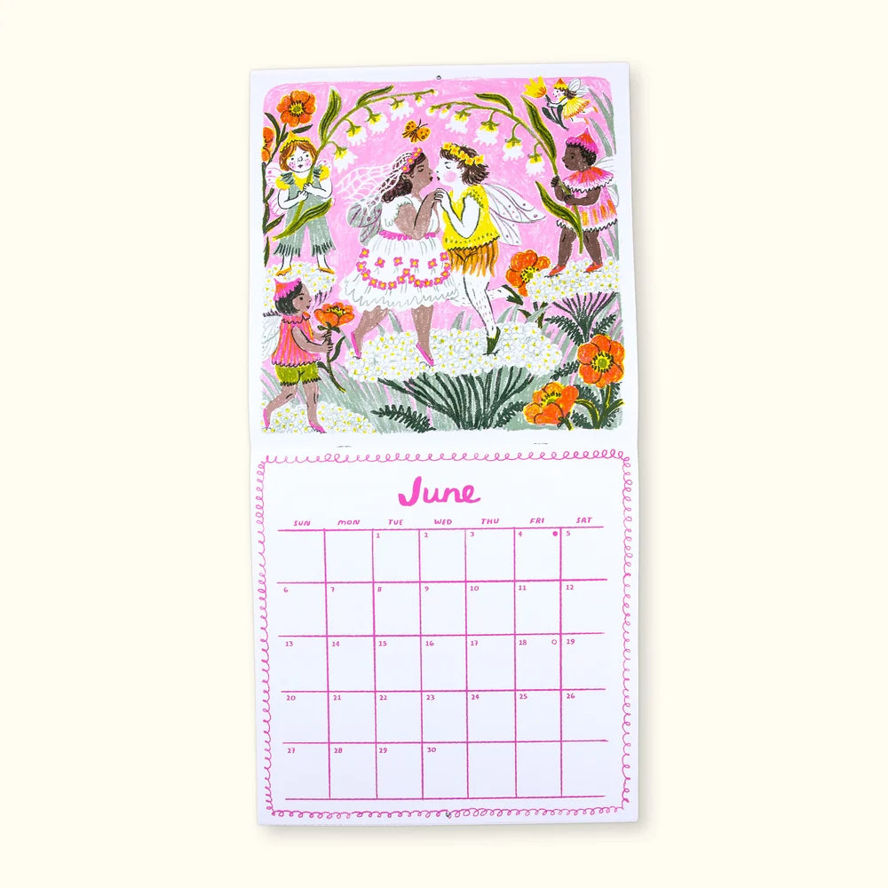 Phoebe Wahl 2027 Wall Calendar