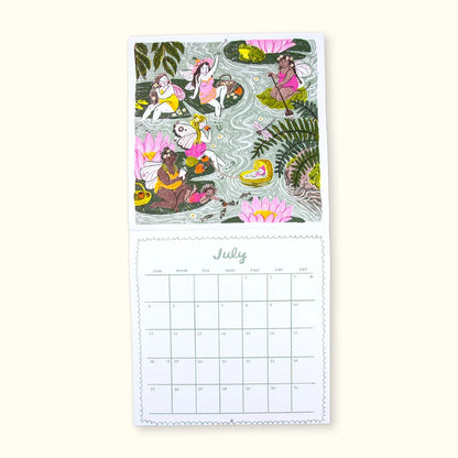 Phoebe Wahl 2027 Wall Calendar