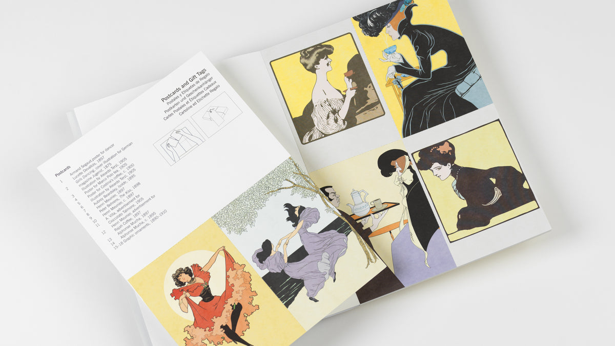 Art Nouveau Creative Paper Book - Pepin