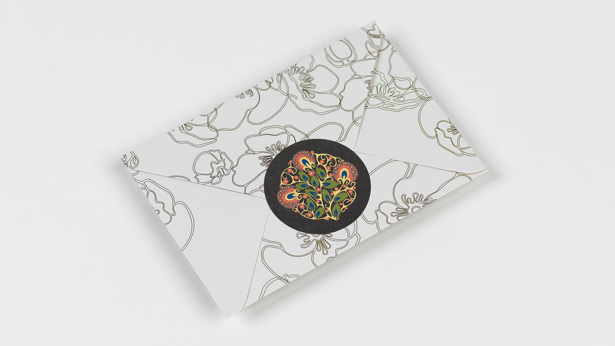 Art Nouveau Creative Paper Book - Pepin