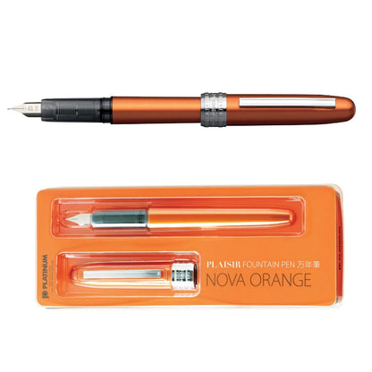Plaisir Fountain Pen - Platinum