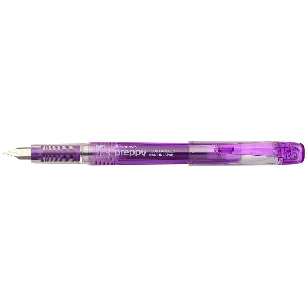 Preppy Fountain Pen - Platinum