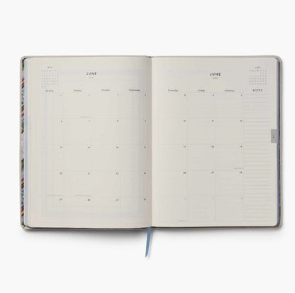 Rifle Paper Co. 2027 Heritage Sampler Embroidered Bookbound Weekly Planner