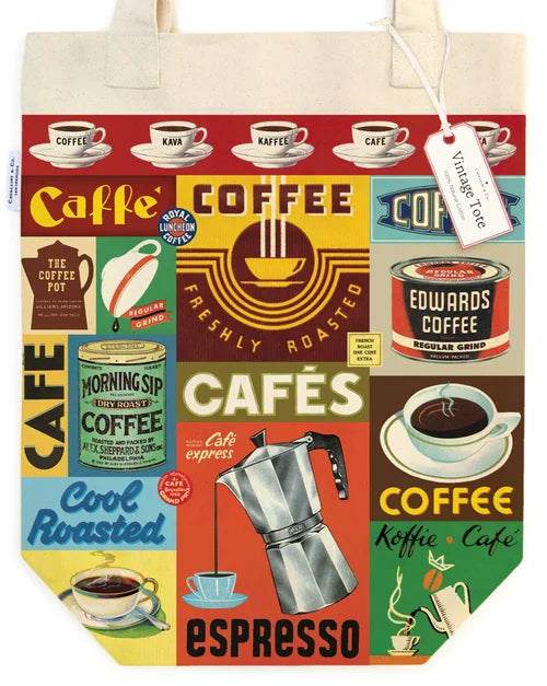 Cavallini Vintage Tote Bag