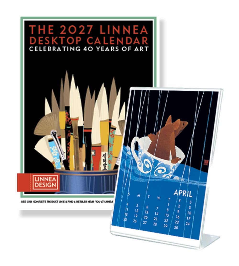 2027 Desktop Calendar - Linnea Design