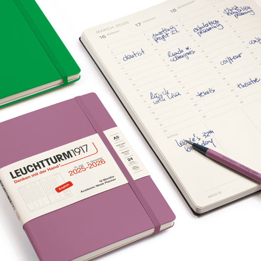 Leuchtturm 2027 18-Month Academic Week Planner