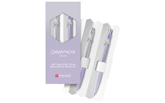Caran d'Ache 849 Ballpoint & Mechanical Pencil Set