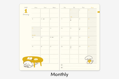 Midori 2027 Book Style Diary