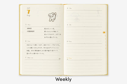 Midori 2027 Book Style Diary