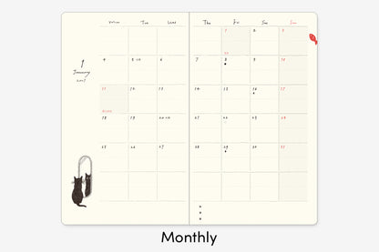 Midori 2027 Book Style Diary