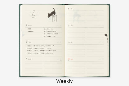 Midori 2027 Book Style Diary