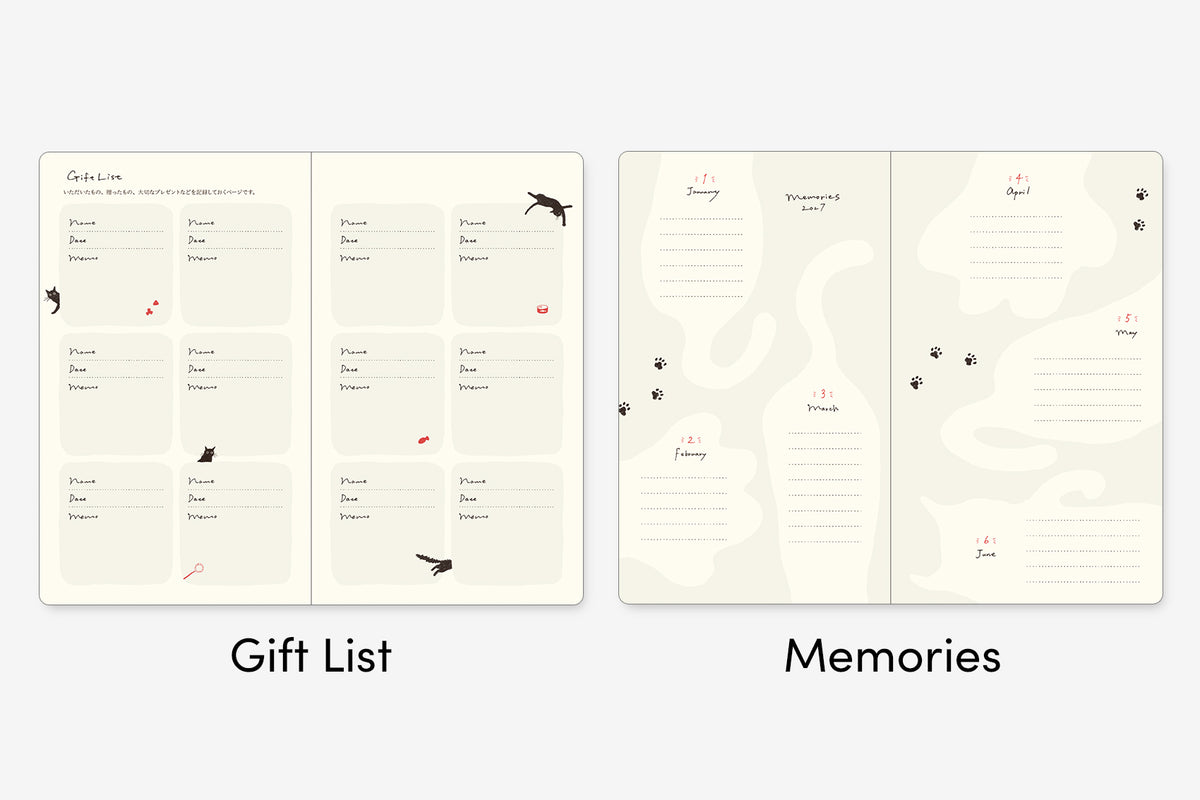 Midori 2027 Book Style Diary