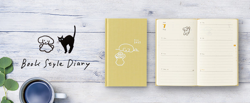 Midori 2027 Book Style Diary