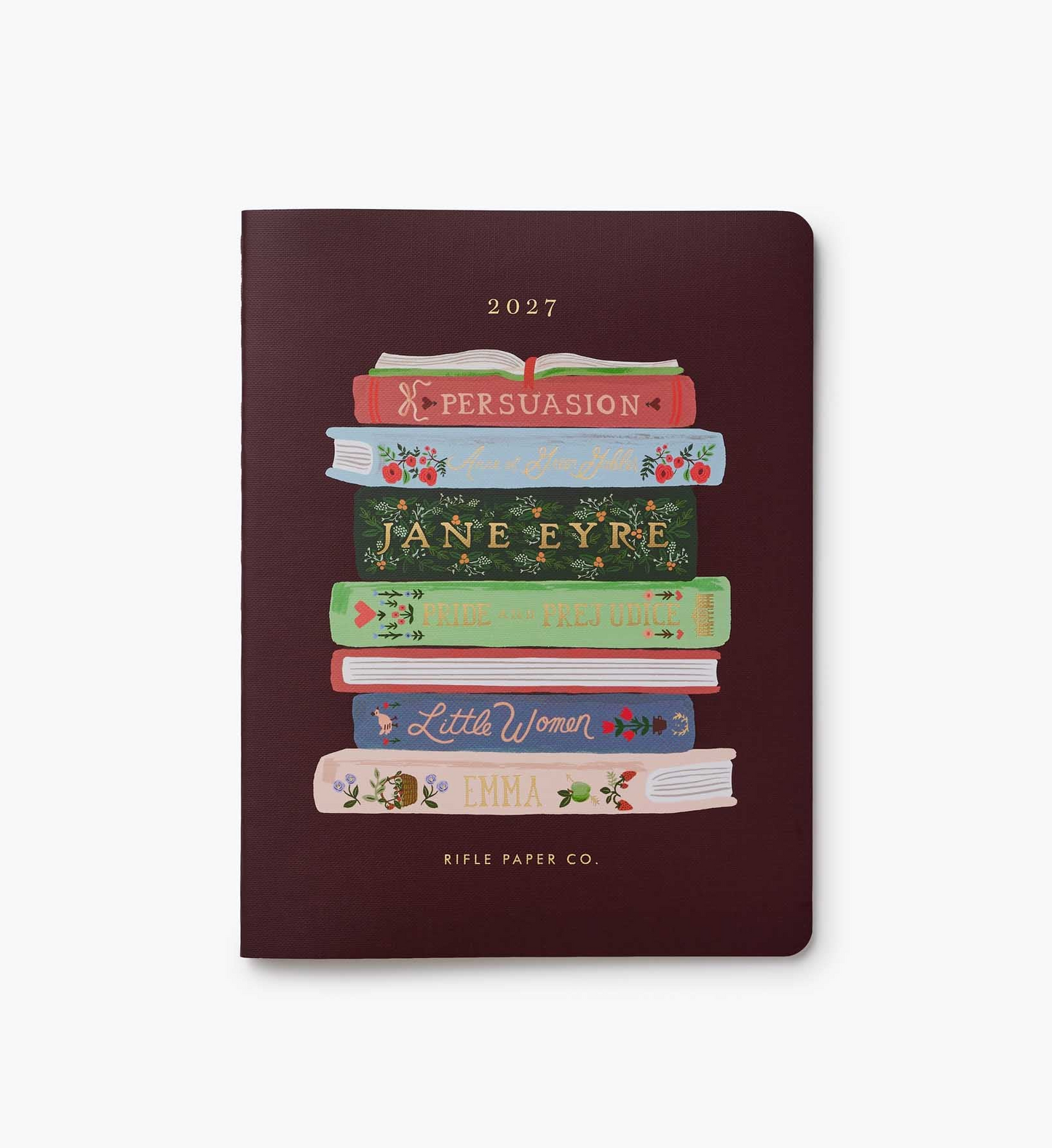 Rifle Paper Co. 2027 Monthly Planner - Book Club