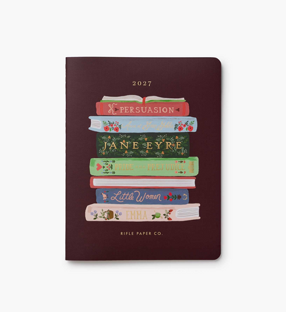Rifle Paper Co. 2027 Monthly Planner - Book Club