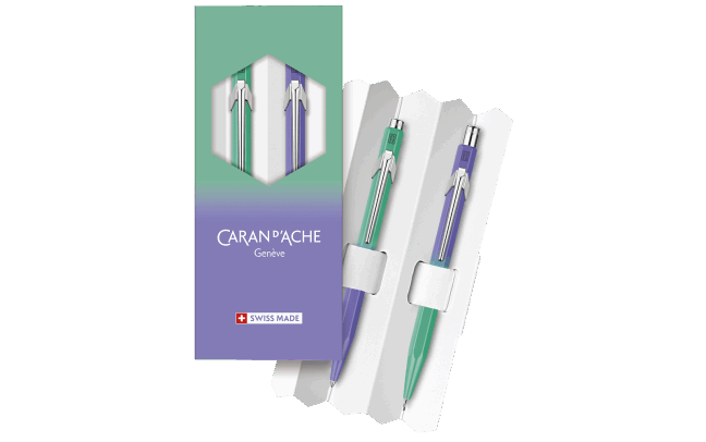 Caran d'Ache 849 Ballpoint & Mechanical Pencil Set