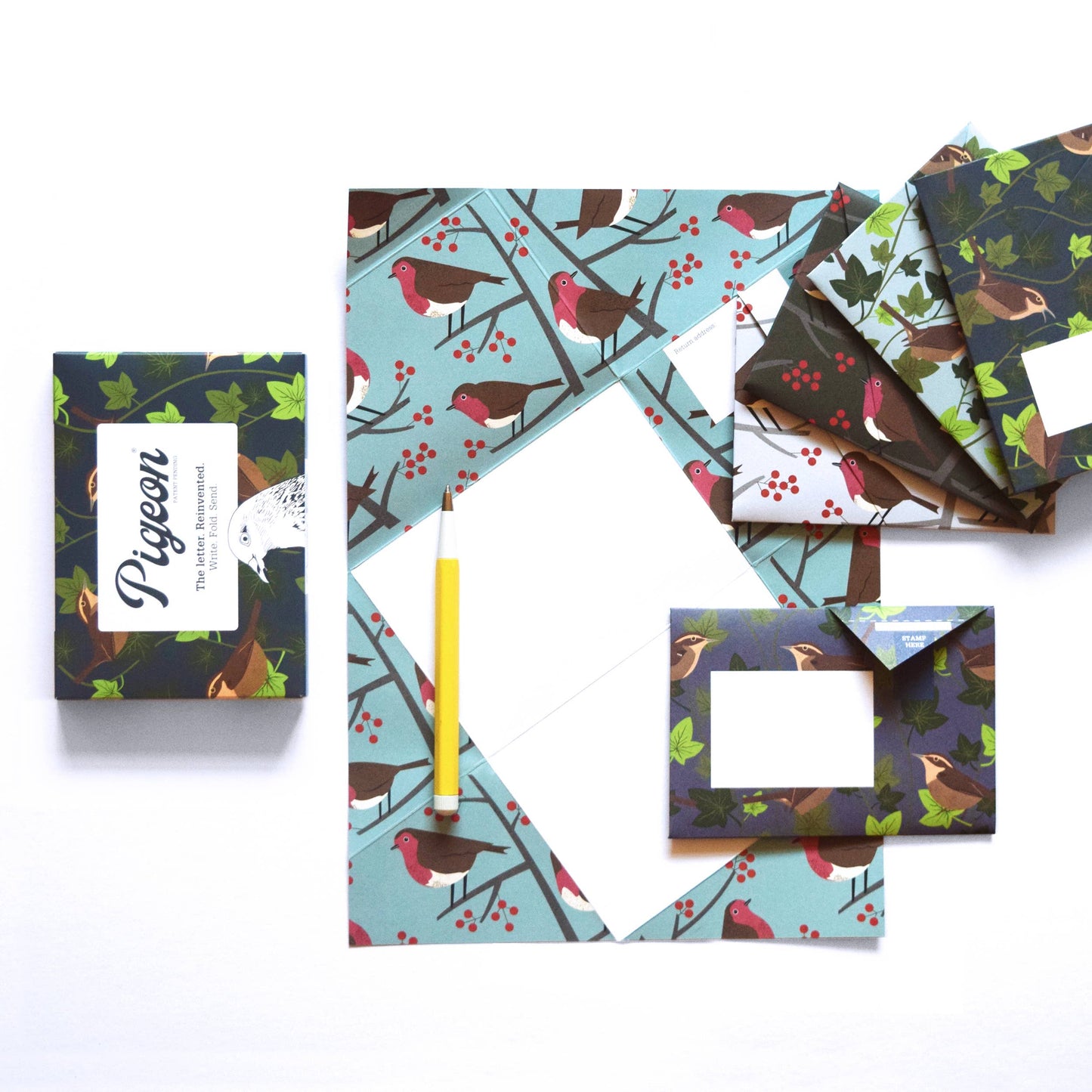 Pigeon Folding Letter Set - Pack of 6