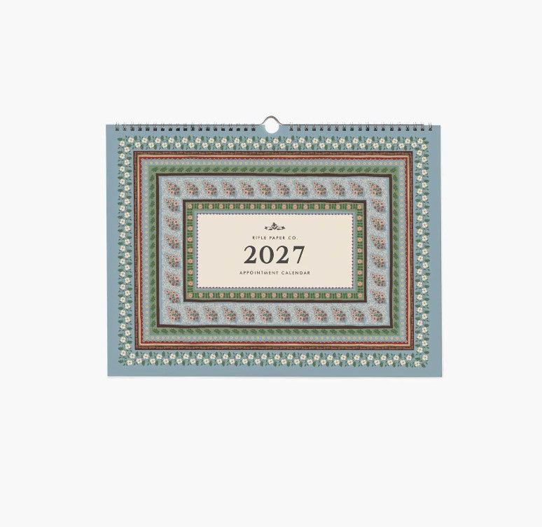 Rifle Paper Co. 2027 Appointment Wall Calendar