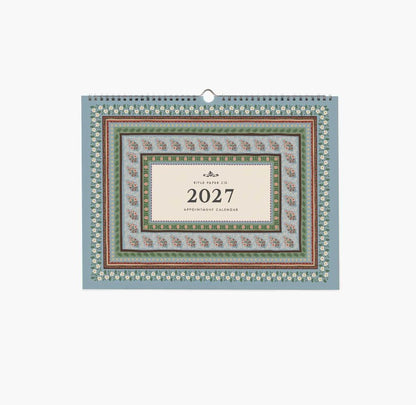Rifle Paper Co. 2027 Appointment Wall Calendar