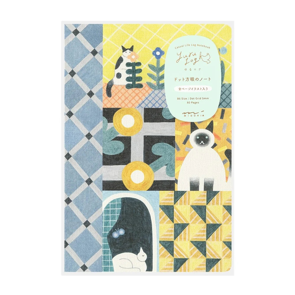 Yuru Log Notebook - Midori