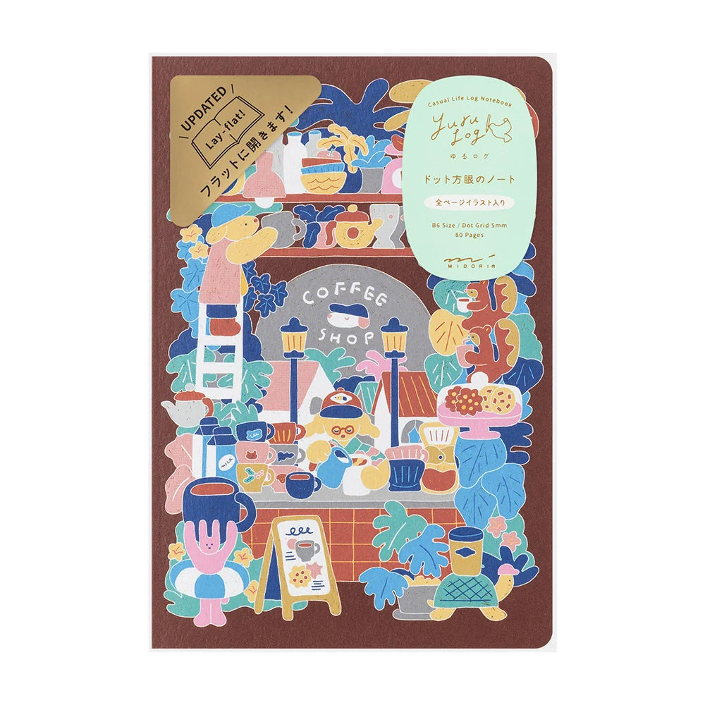 Yuru Log Notebook - Midori