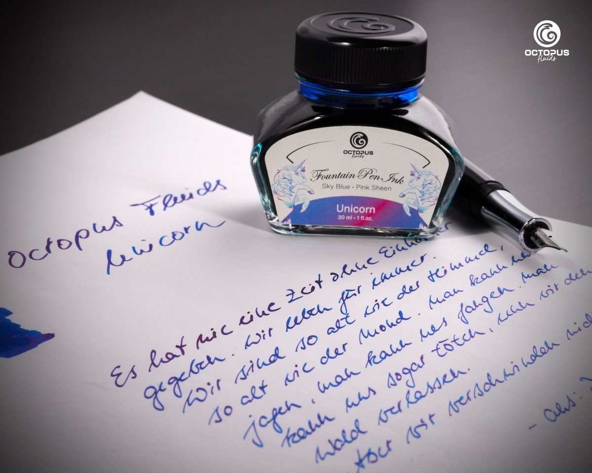 Sheen Ink Set 1 (Sea Serpent, Phoenix, Medusa, Dragon, Goblin, Unicorn) - Octopus Fluids
