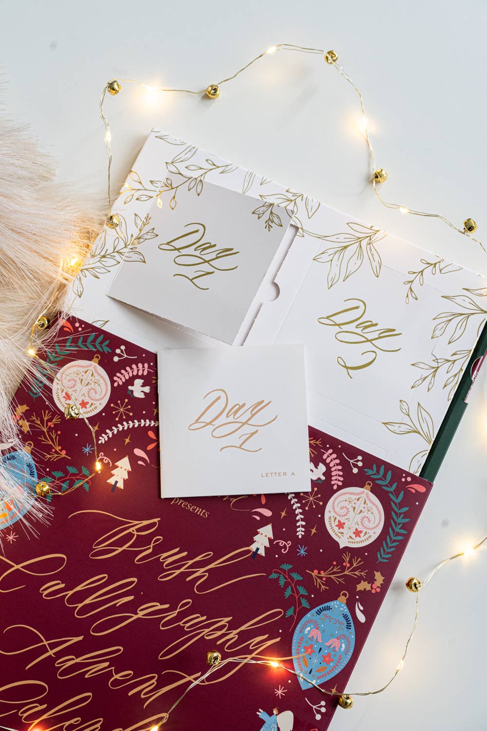 Brush Calligraphy Advent Calendar Volume I