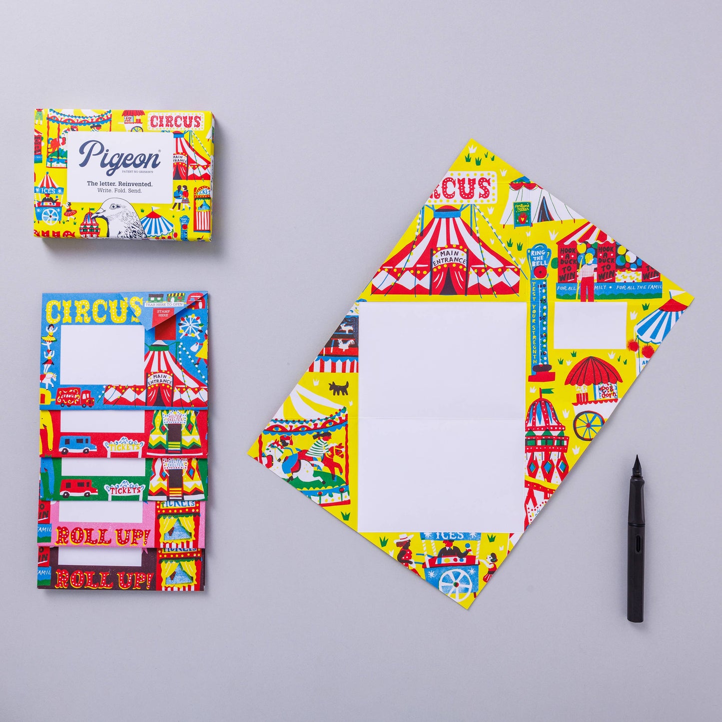 Pigeon Folding Letter Set - Pack of 6